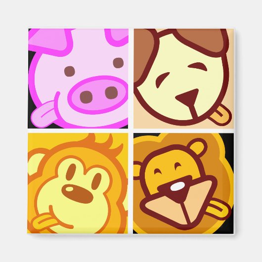 BlijftGelukkig, we blijven allemaal gelukkig 2 Magneet (Voorkant)