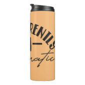 Blijkbaar ben ik een 'dramatic thermal tumbler' thermosbeker (Geroteerd rechts)