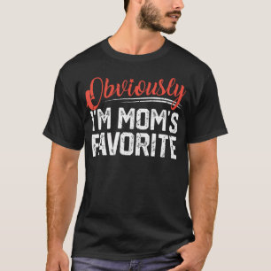 Blijkbaar ben ik mama's favoriete grappige broer o t-shirt