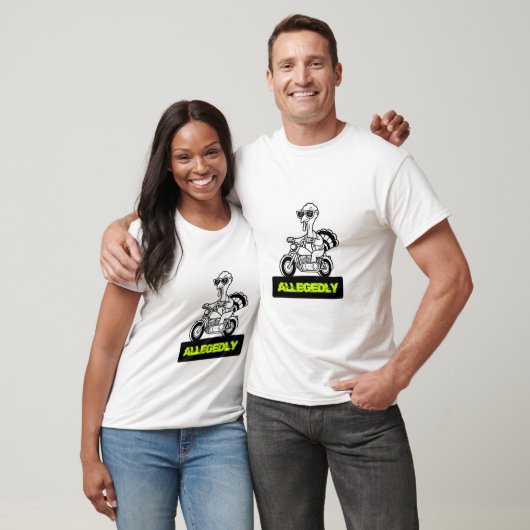 Blijkbaar grappig statement T-shirt (Unisex)