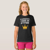 Blijkbaar Heb Ik Een Houding T-Shirt (Voorkant volledig)
