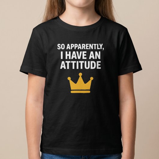 Blijkbaar Heb Ik Een Houding T-Shirt