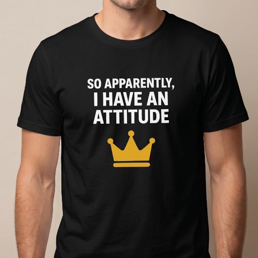 Blijkbaar Heb Ik Een Houding T-Shirt