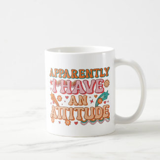 Blijkbaar Heb Ik Een Retro Groovy Houding  Koffiemok