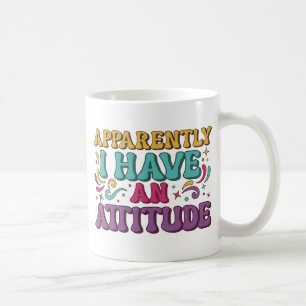 Blijkbaar Heb Ik Een Retro Groovy Houding Koffiemok