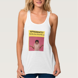 Blijkbaar hoorde dit bij het plan. 🤷♀️ tanktop