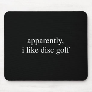Blijkbaar hou ik van discgolf-liefhebber Funny Gol Muismat