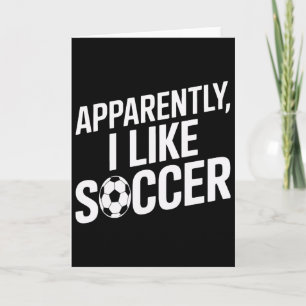 Blijkbaar hou ik van voetbal Voetbalverslaafd Voet Kaart
