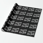 Blijkbaar Houd Ik Van Discgolf Funny Golf Liefhebb Cadeaupapier (Uitgerold)