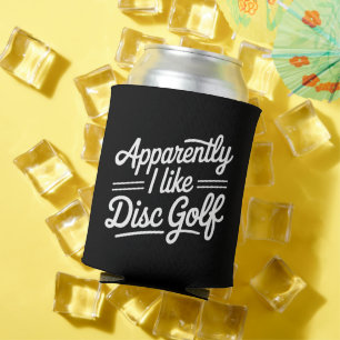 Blijkbaar Houd Ik Van Discgolf - Grappige Golflief Blikjeskoeler