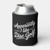 Blijkbaar Houd Ik Van Discgolf - Grappige Golflief Blikjeskoeler (Blikje Voorkant)