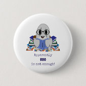 Blijkbaar is BOE niet grappig genoeg Geest Ronde Button 5,7 Cm (Voorkant)