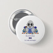 Blijkbaar is BOE niet grappig genoeg Geest Ronde Button 5,7 Cm (Voorkant /achterkant)