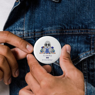 Blijkbaar is BOE niet grappig genoeg Geest  Ronde Button 5,7 Cm