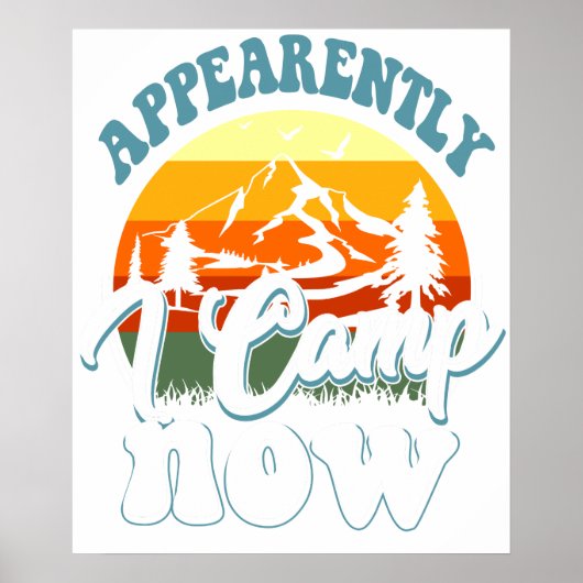 blijkbaar kamp ik nu poster (Voorkant)