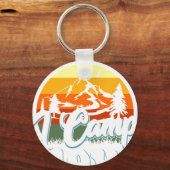 blijkbaar kamp ik nu sleutelhanger (Voorkant)