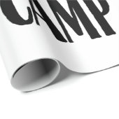 Blijkbaar kampeer ik nu Grappige Camping Quote Cadeaupapier (Rol Hoek)