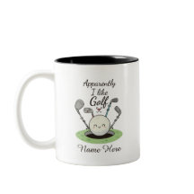 Blijkbaar vind ik golf leuk gepersonaliseerde naam