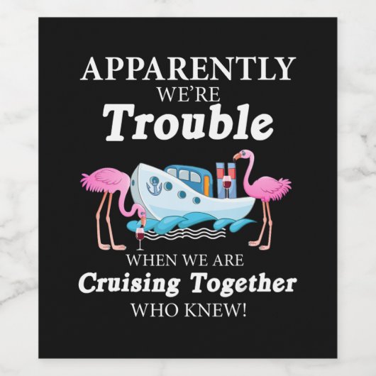 Blijkbaar was er problemen bij het kweken van wijn wijn etiket (Enkel label)