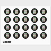 Blijkbaar zijn we in de problemen als we samen het ronde sticker (Vel)