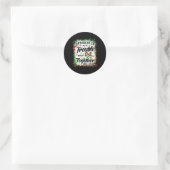 Blijkbaar zijn we in de problemen als we samen het ronde sticker (Tas)