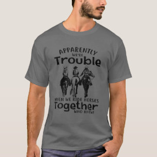Blijkbaar zijn we moeilijk als we paarden naar het t-shirt
