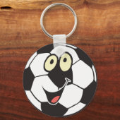 blijke cartoon voetbal sleutelhanger (Voorkant)