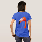 "Blijke Flamingo"  T-shirt (Achterkant volledig)
