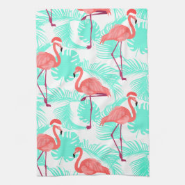 Blijke Flamingo Theedoek