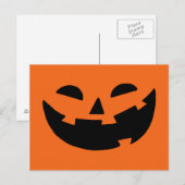 Blijke Pompoen Briefkaart (Voorkant / Achterkant)