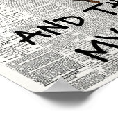 Blijkt dat dit mijn grappige apenkrant is poster (Hoek)