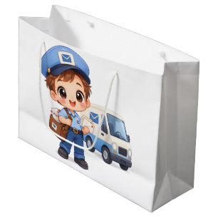 Blijme postbode groot cadeauzakje