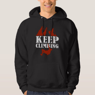 blijven beklimmen hoodie