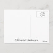 blijven glimlachen briefkaart (Achterkant)