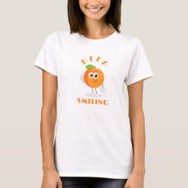 blijven glimlachen t-shirt