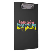 Blijven groeien houdt gloeiend klembord aan (Rechts)