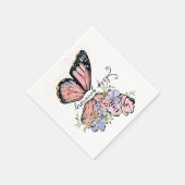 Blijven groeien Wildflower Quote Servet (Hoek)