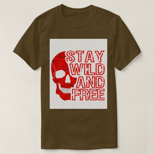 BLIJVEN IN HET WILD EN GRATIS 1 T-SHIRT (Design voorkant)