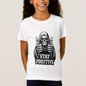 Blijven Positief T-shirt (Voorkant)