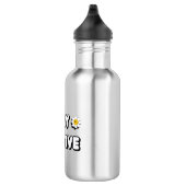 Blijven Positief Waterfles (Rechts)