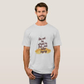 blijven proberen t-shirt (Voorkant volledig)