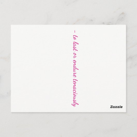 Blijvend Briefkaart (Achterkant)