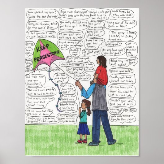 Blijvend (Dads) Poster (Voorkant)