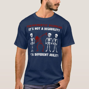 blijvend gehandicapt bewustzijn is geen handicap t-shirt