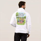 Blijvend gezinsgeluk Doodle Hoodie (Achterkant volledig)