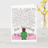 Blijvend Kaart (Gele Bloem)