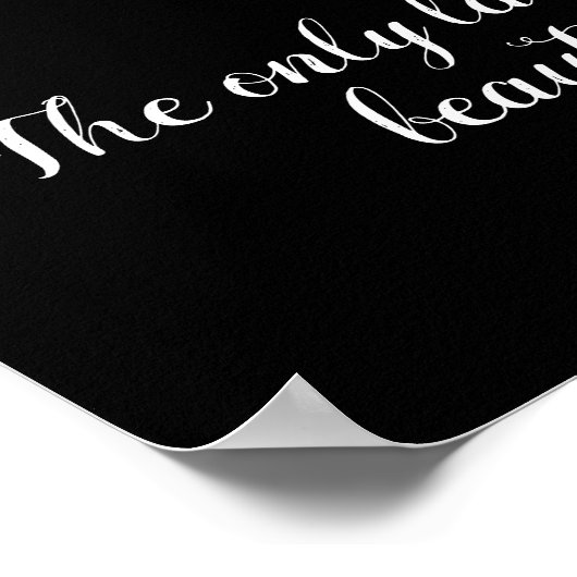 Blijvende Beauty Bouquet Rumi Quote Poster (Hoek)