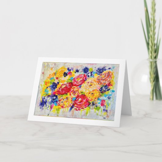 Blijvende impressies bedankkaart (Voorkant)