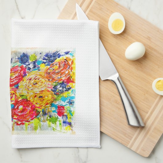 Blijvende impressies theedoek (Quarter Fold)