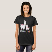 Blijvende Moeder Mam Llama Grappig Binnenkort Moed T-shirt (Voorkant volledig)